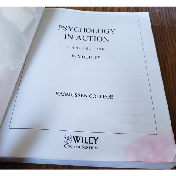 Psychology in Action 8th Edition Soft Cover Karen Huffman - Picture 3 of 6